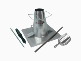 CONCRETE 8 ParsRos Slump Cone Test Set