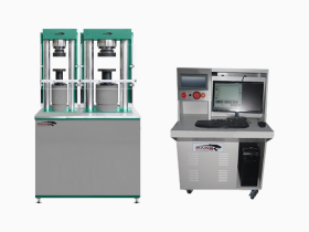 CEMENT 2 ParsRos Cift Pistonlu Basma ve Egilme Test Makinasi Kontrol Uniteli