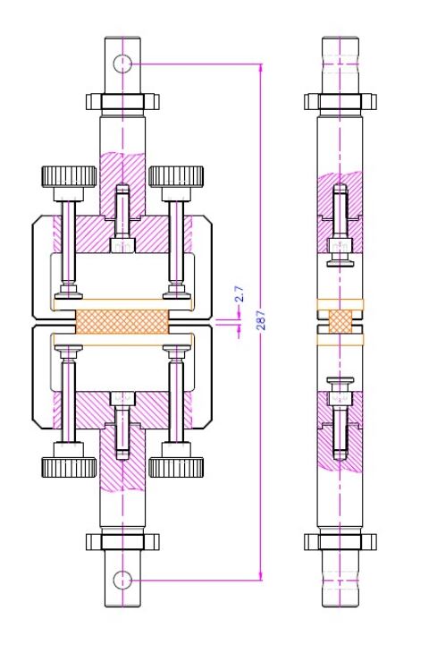 ASTM C736 Test Fixture 2 ASTM C736 Test Fixture - Image 2
