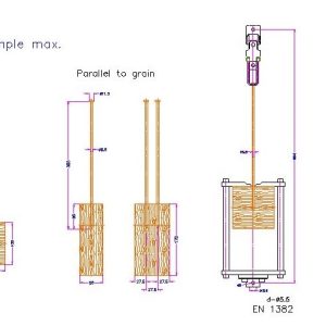 DIN EN 1382 Test Fixture